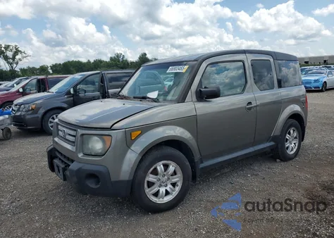 2007 Honda Element Ex from USA, damaged, VIN 5J6YH28777L016255